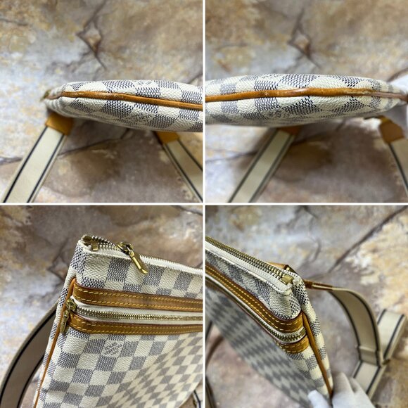Louis Vuitton Bosphore Pochette Damier Azur Shoulder Bag - Picture 5 of 14